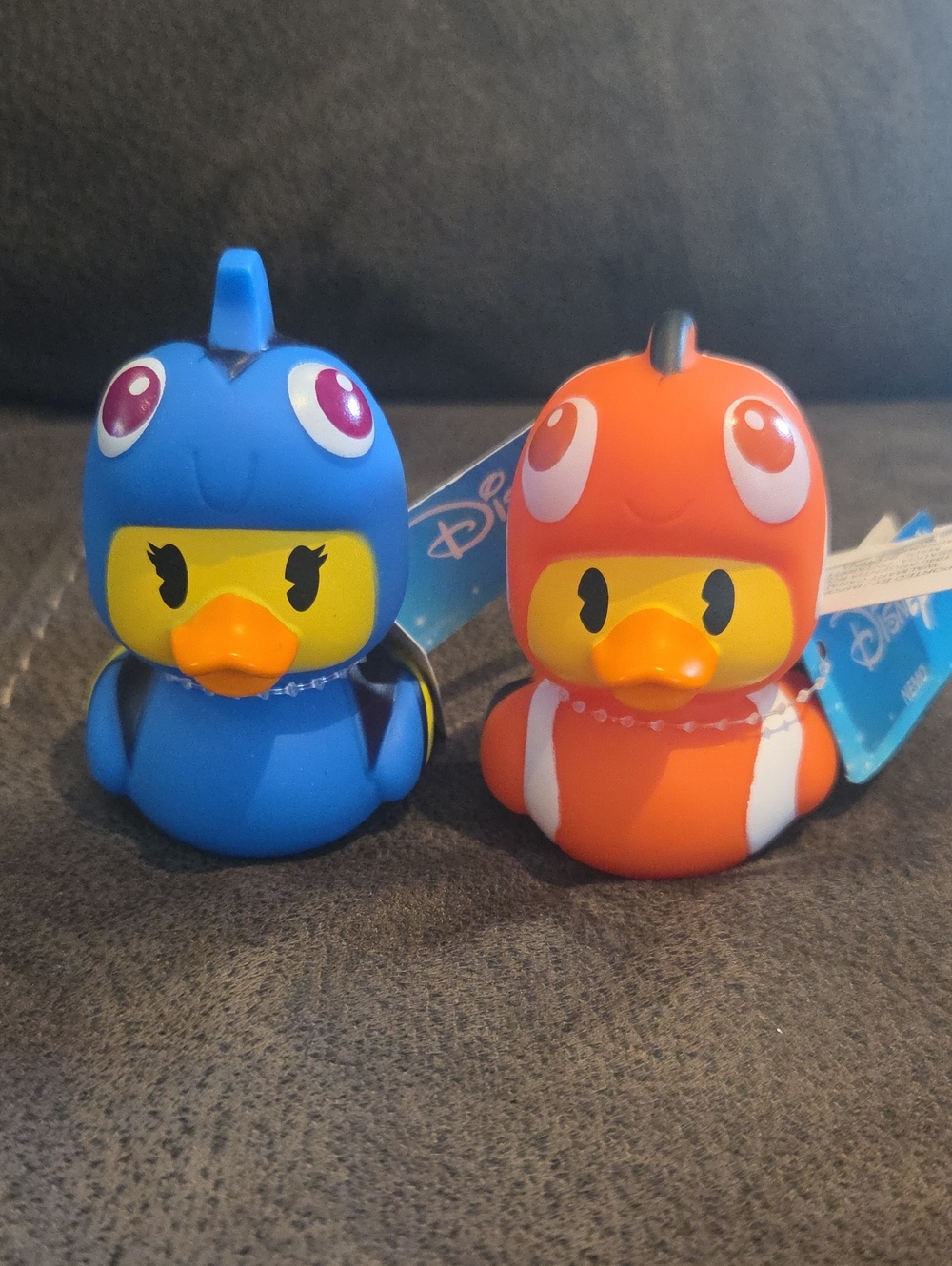 Disney Duckalooz Rubber Ducks - Dory And Nemo